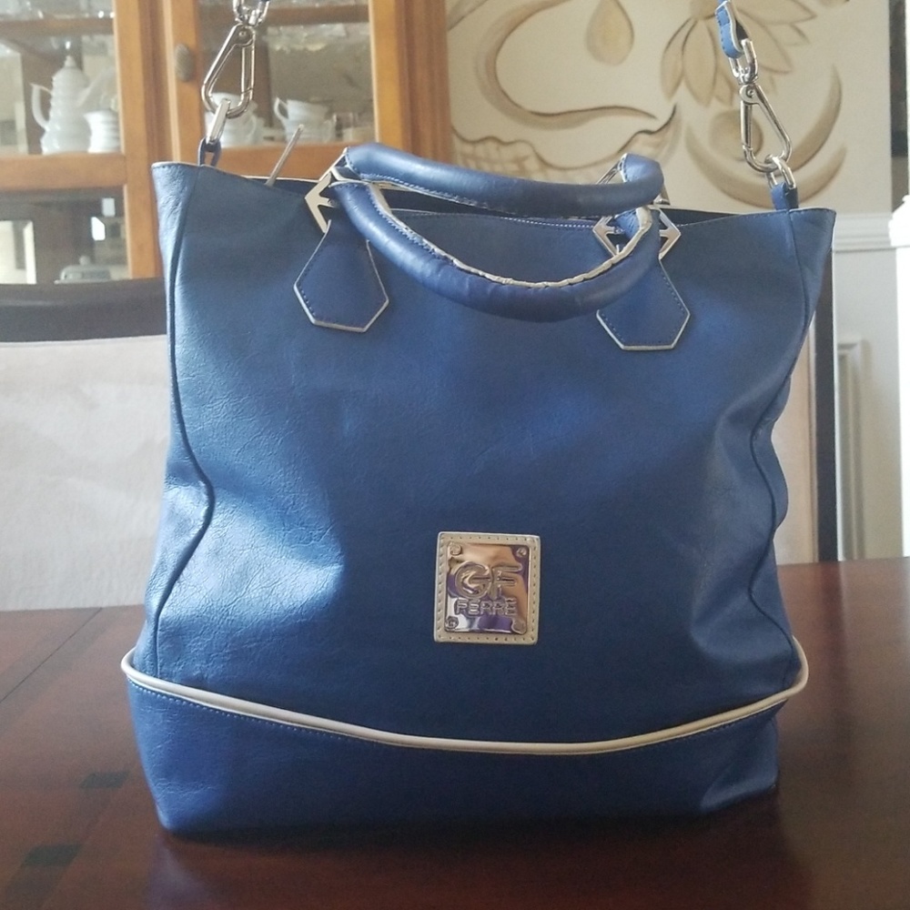 GF ferre blue bag